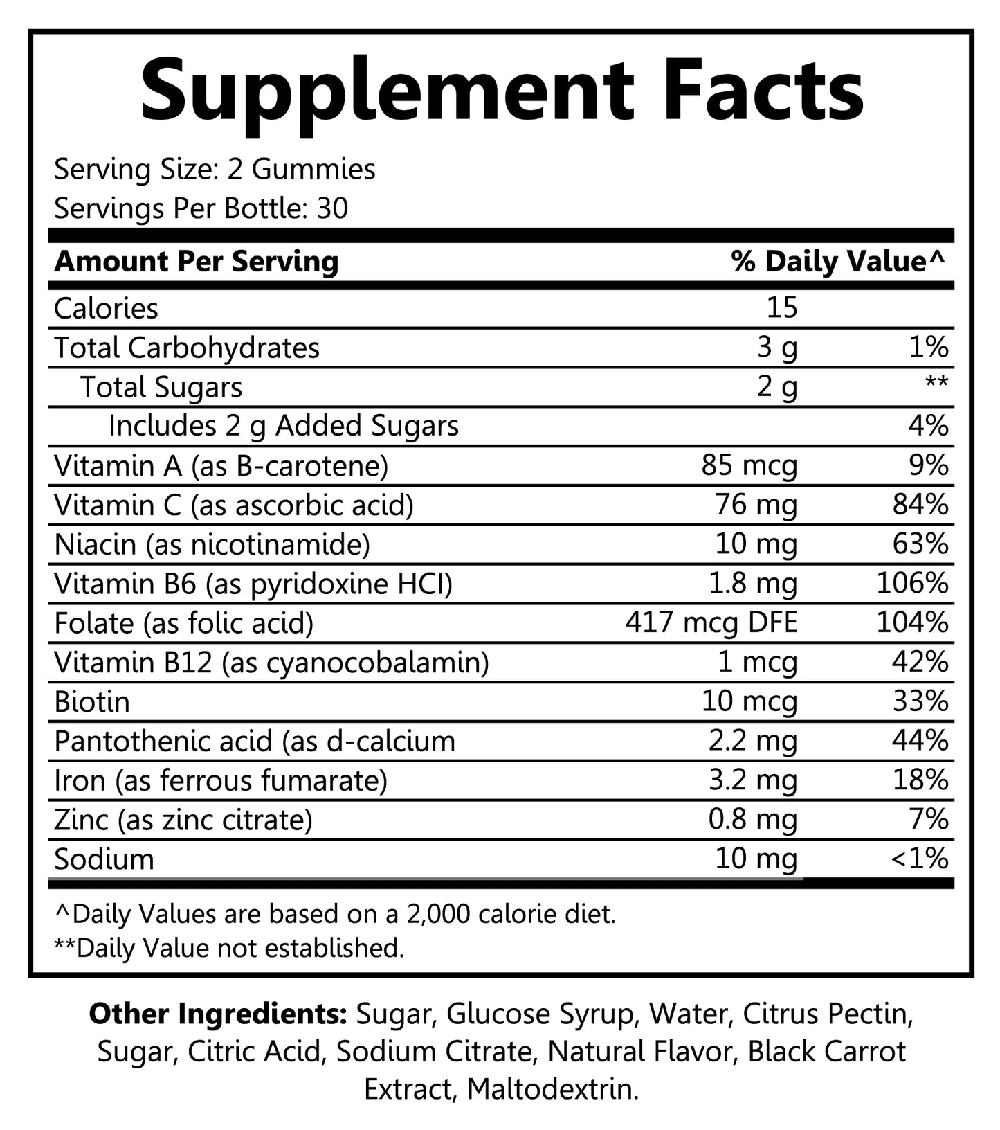 Women's Multivitamin 60ct Gummies