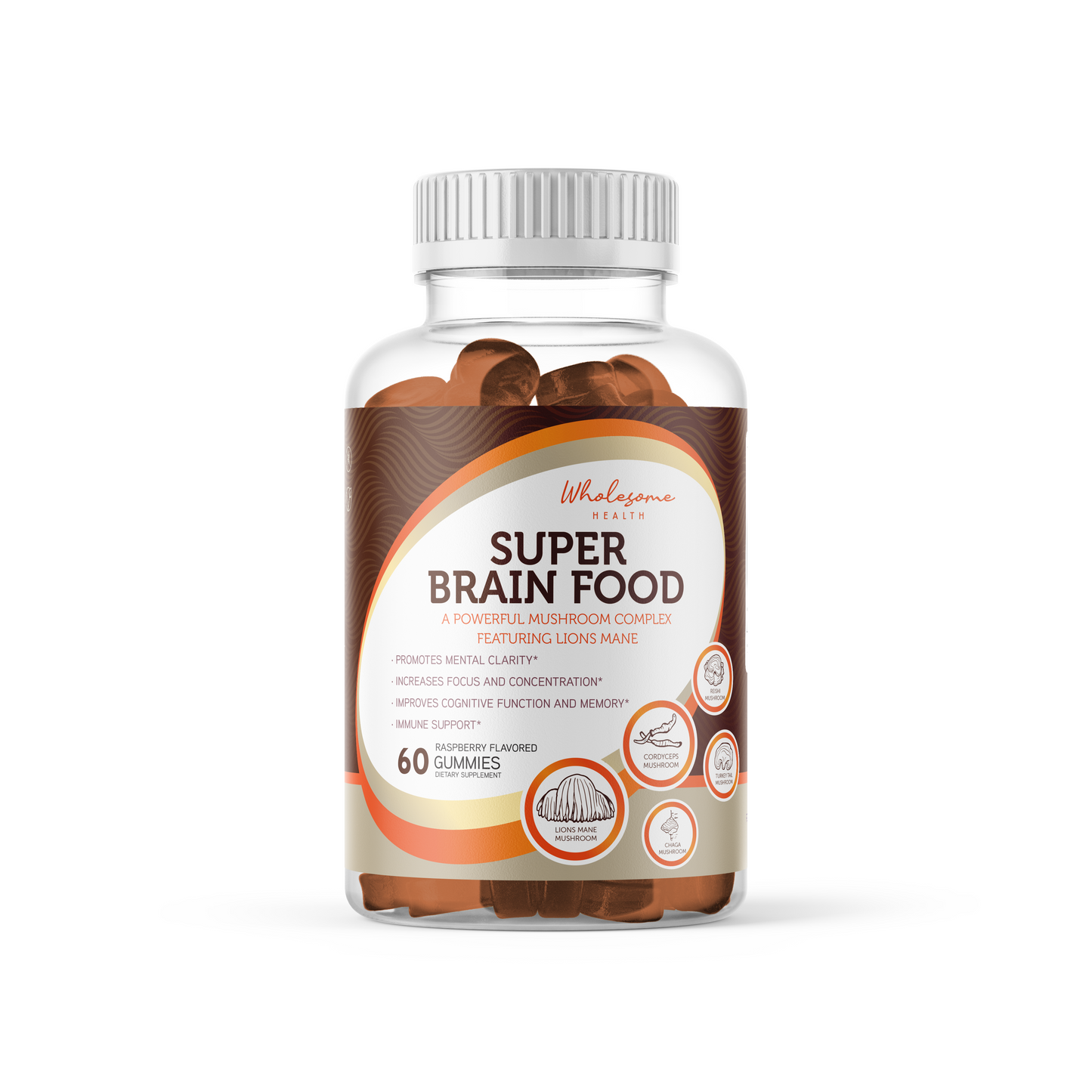 Super Brain Food Mushroom Gummy