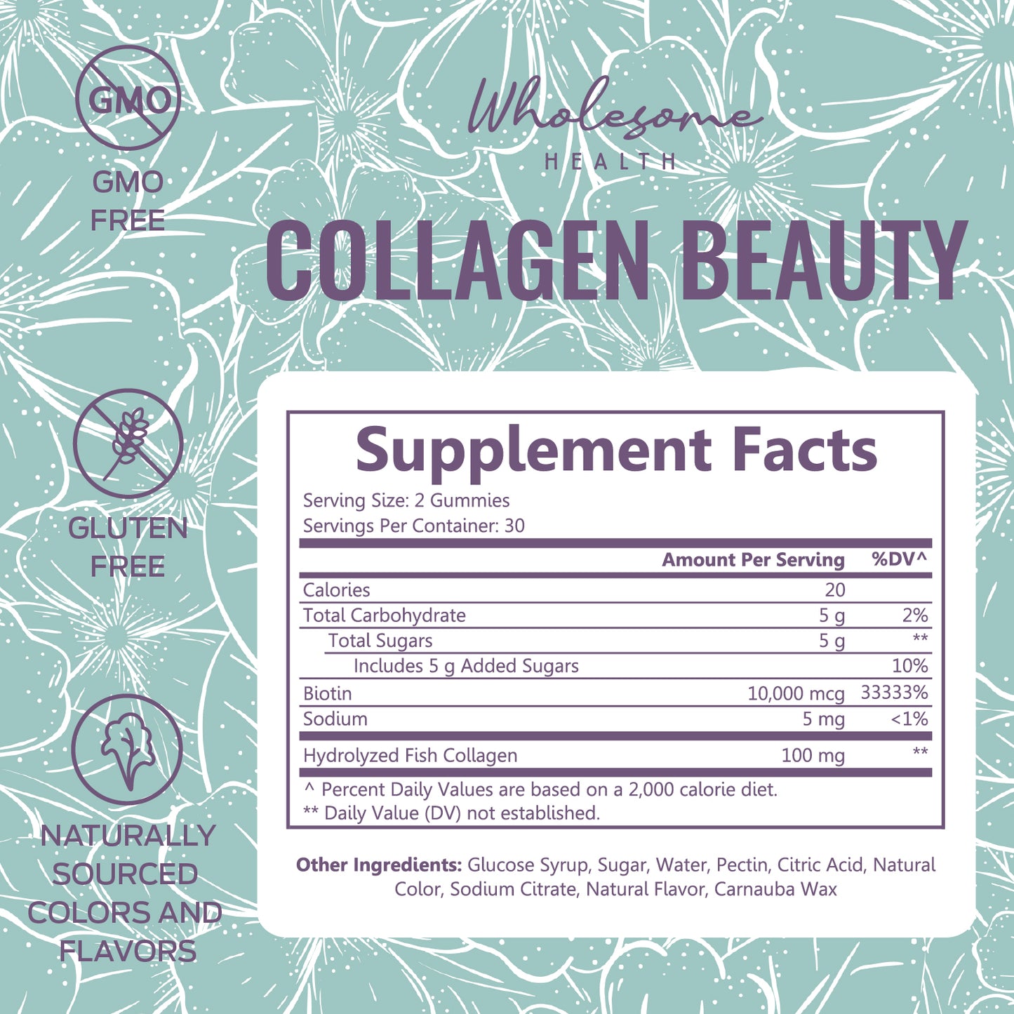 Collagen Beauty 60ct Gummies