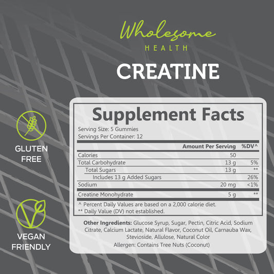 Creatine 60ct Gummies