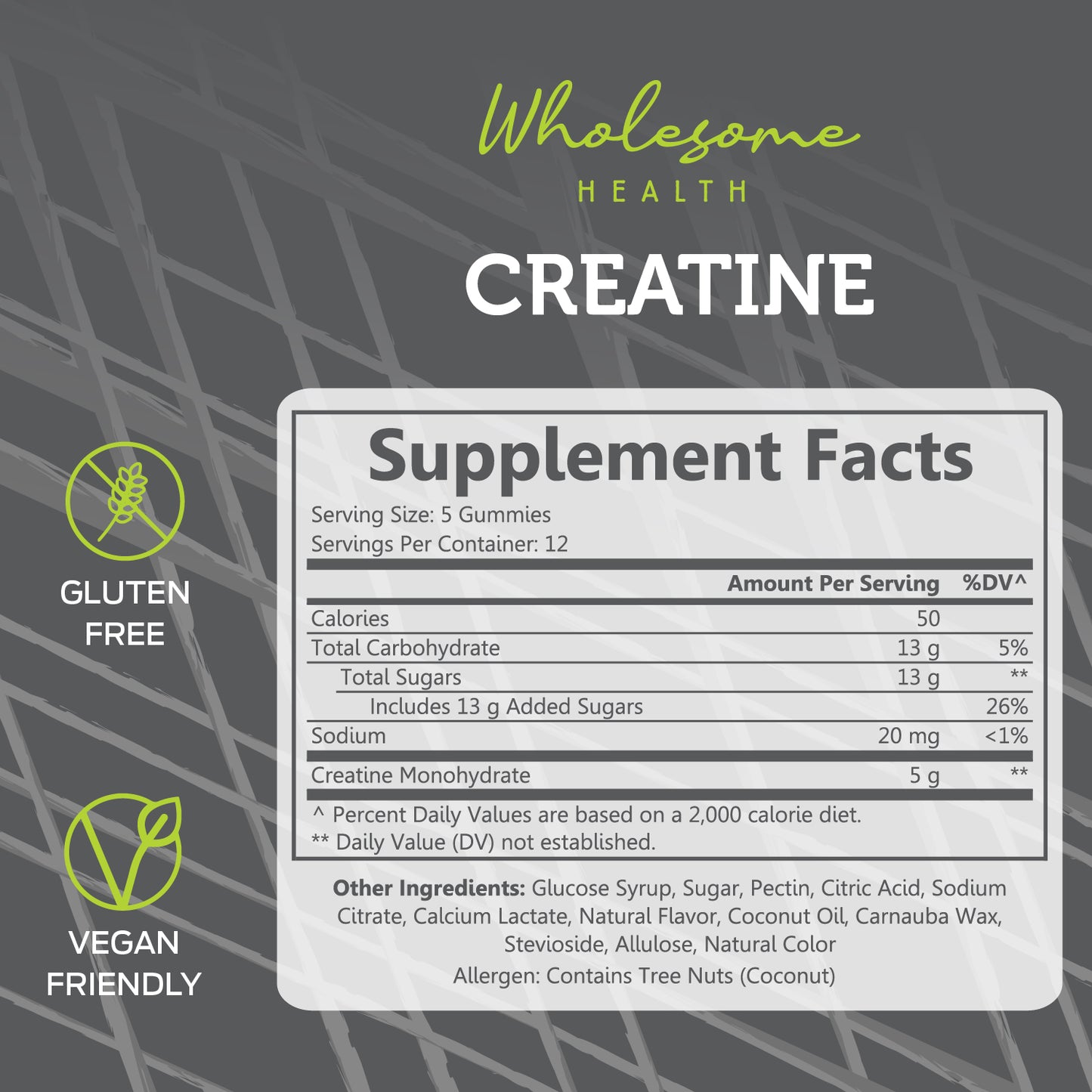 Creatine 60ct Gummies