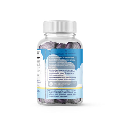 wholesome health chill and relax ashwagandha side label