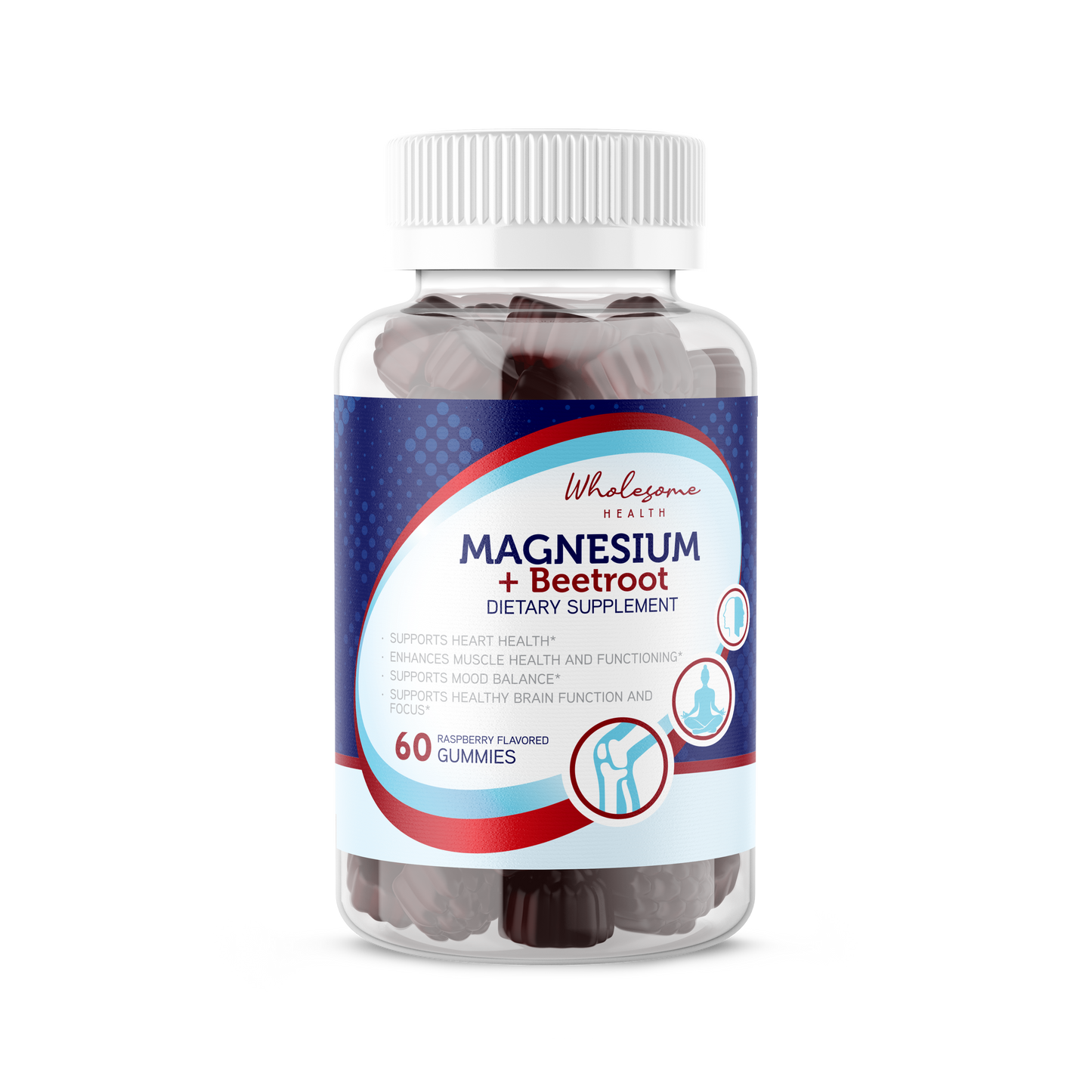 Magnesium + Beetroot 60ct Gummies