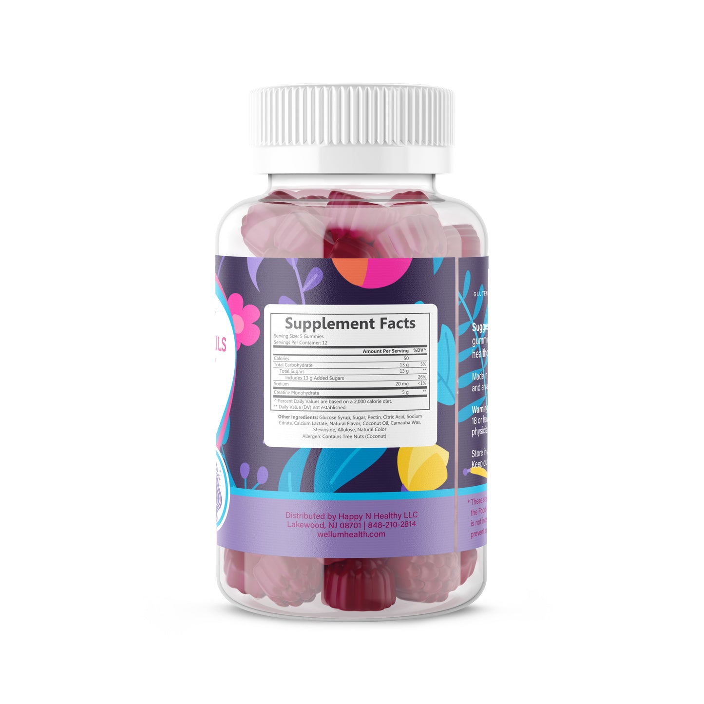 Hair, Skin, Nails Biotin 60ct Gummies