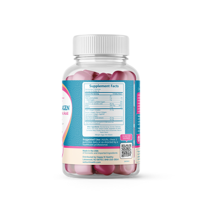 Multi Collagen - Biotin + Hyaluronic Acid 60ct Gummies