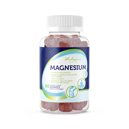 wholesome health magnesium bottle