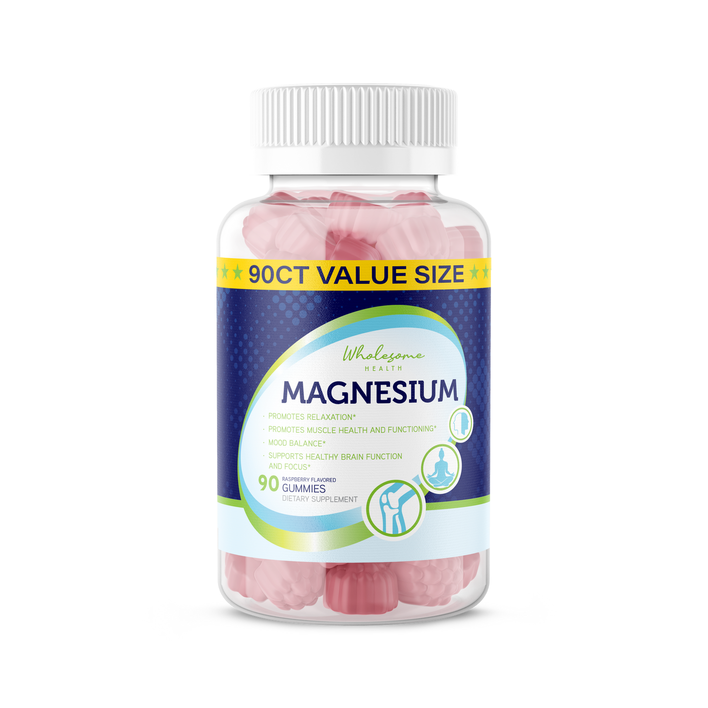Magnesium 90ct Gummies