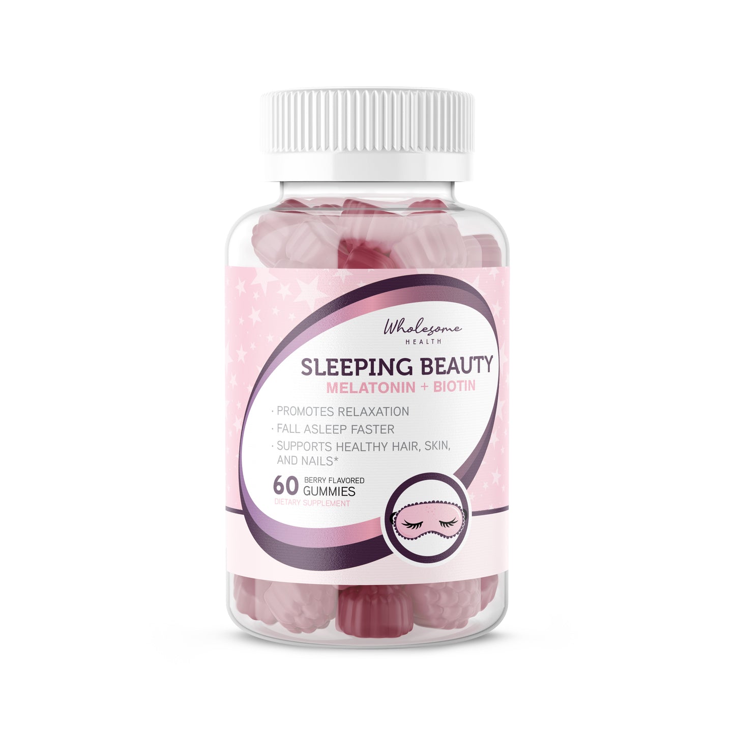Sleeping Beauty - Melatonin + Biotin 60ct Gummies