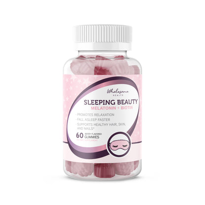 Sleeping Beauty - Melatonin + Biotin 60ct Gummies