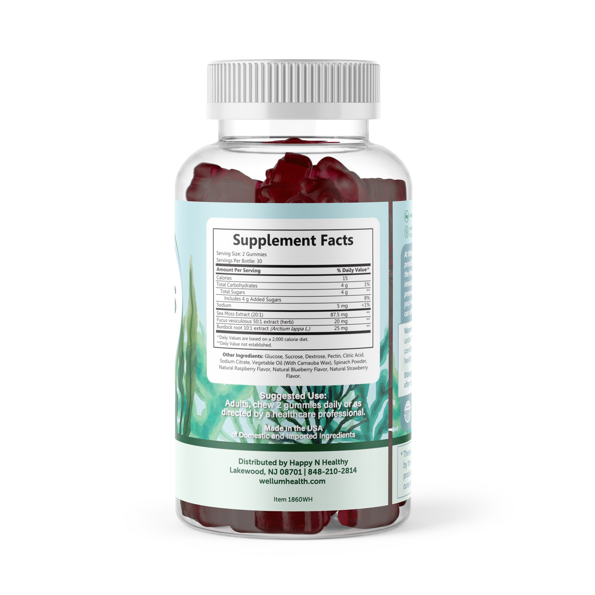 Sea Moss 60ct Gummies