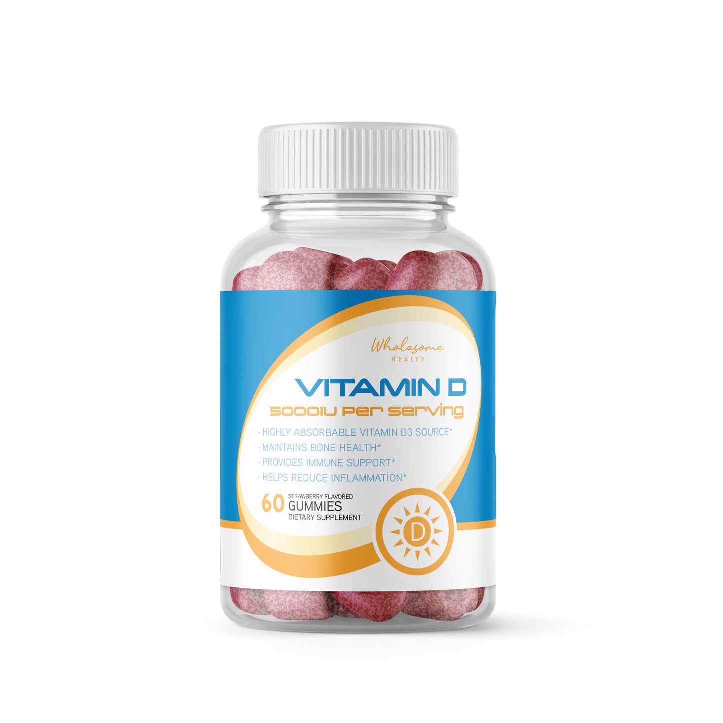 Vitamin D 60ct Gummies