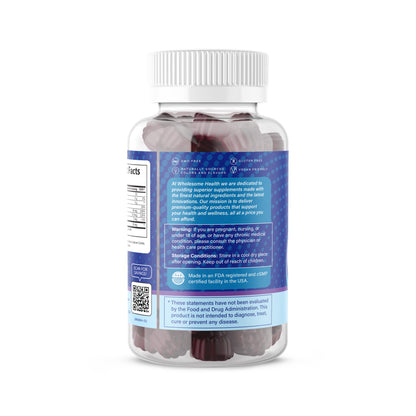 Immune Support - Elderberry + Vitamin C & D 60ct Gummies