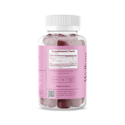 Wellum Glowing Beauty - Collagen + Biotin 60ct Gummies