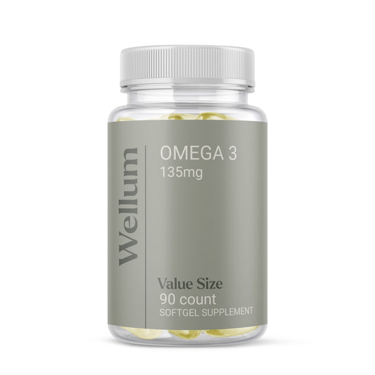 Wellum Omega 3 90ct Softgels
