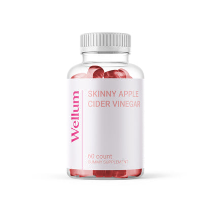 Wellum Skinny Apple Cider Vinegar 60ct Gummies