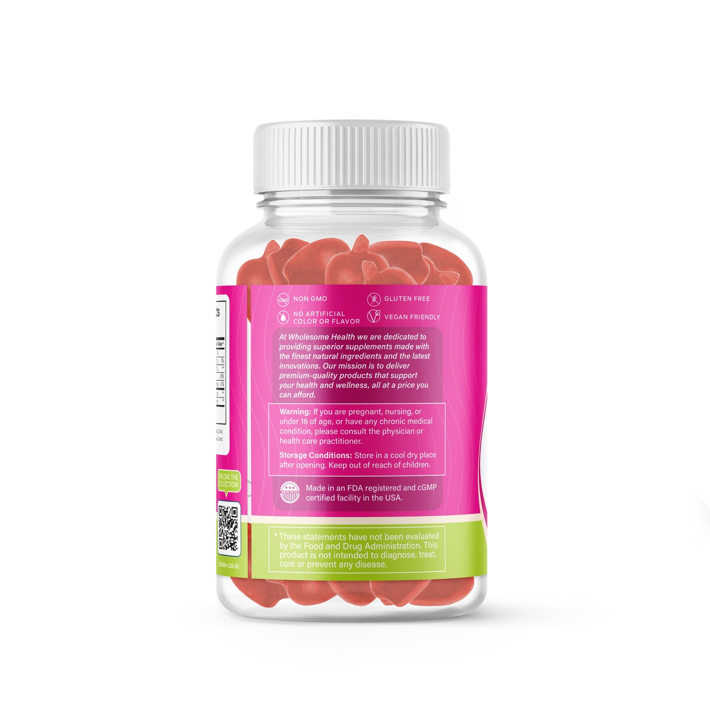 Skinny Apple Cider Vinegar 120ct Gummies