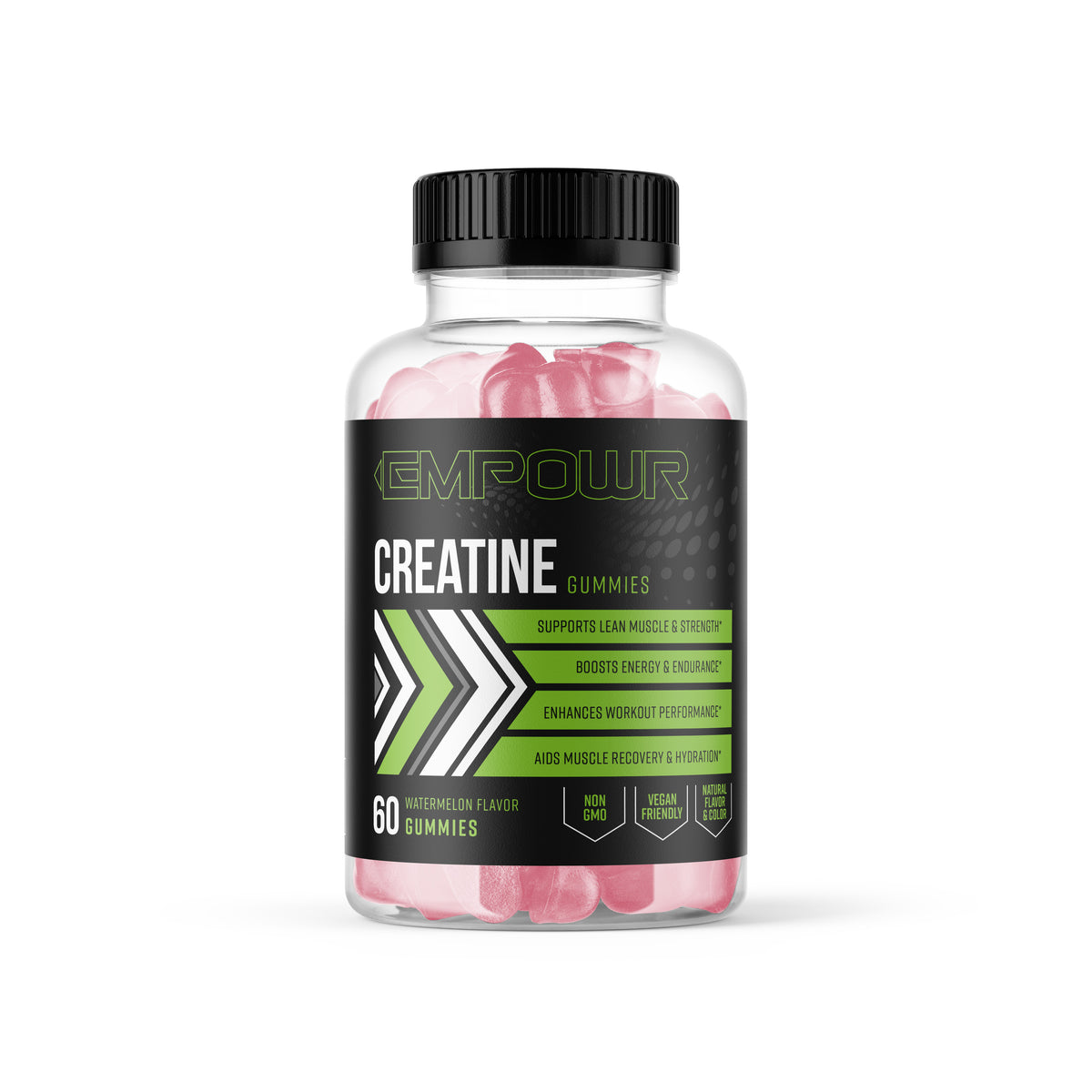 empowr creatine gummies front bottle
