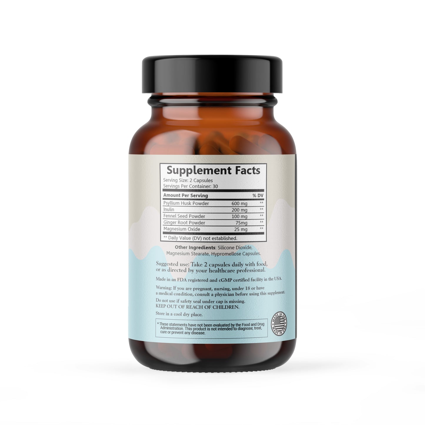 Gentle Daily Fiber 60ct Capsules