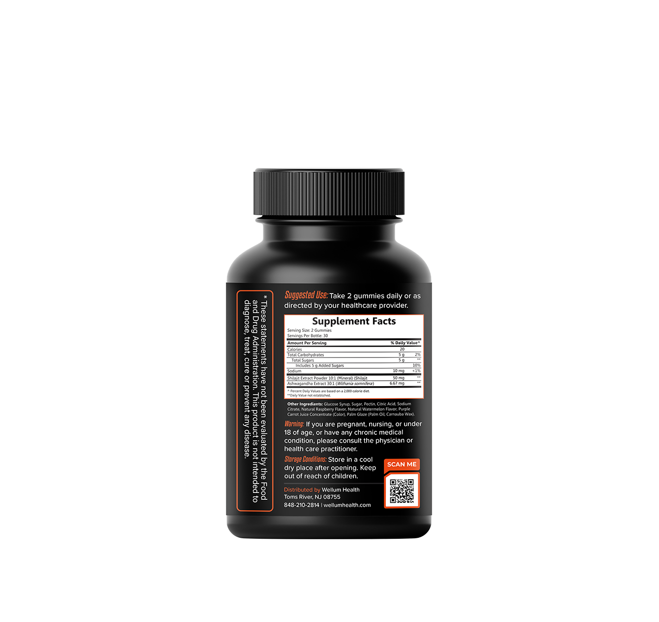 Primal Male - Himalayan Shilajit 60ct Gummies