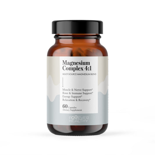 magnesium complex capsule bottle