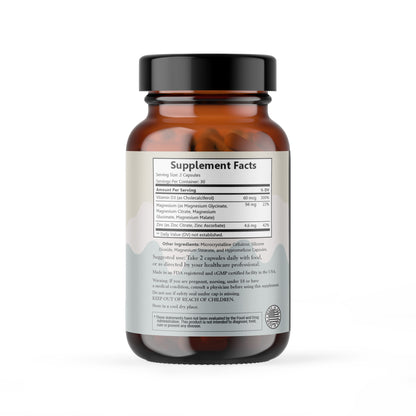 Magnesium Complex 4:1 60ct Capsules