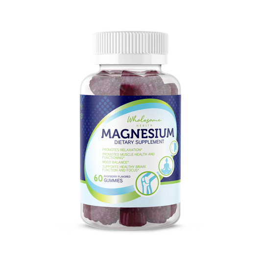 Magnesium Raspberry 60ct Gummies
