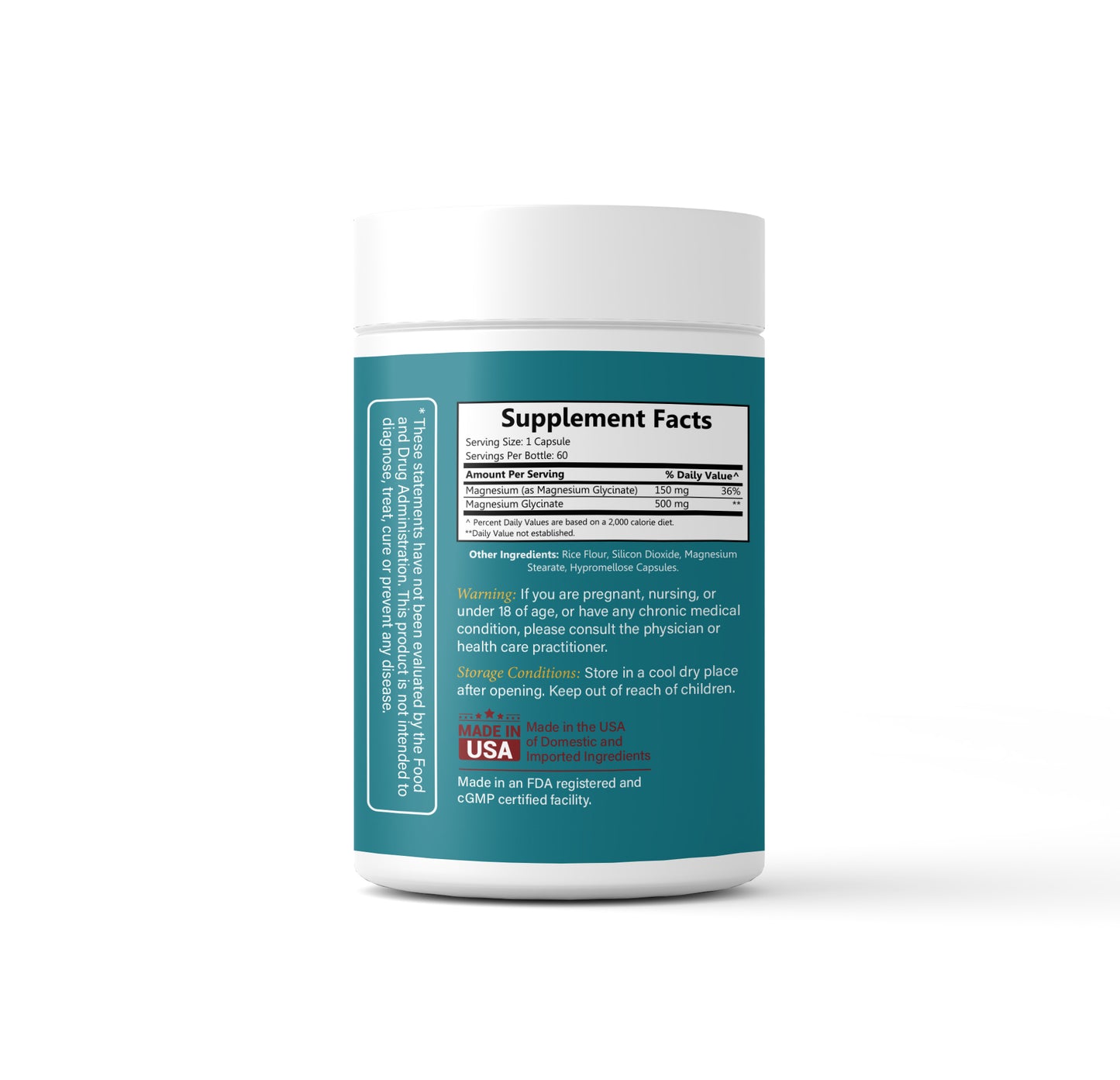 nature edge magnesium supplement facts