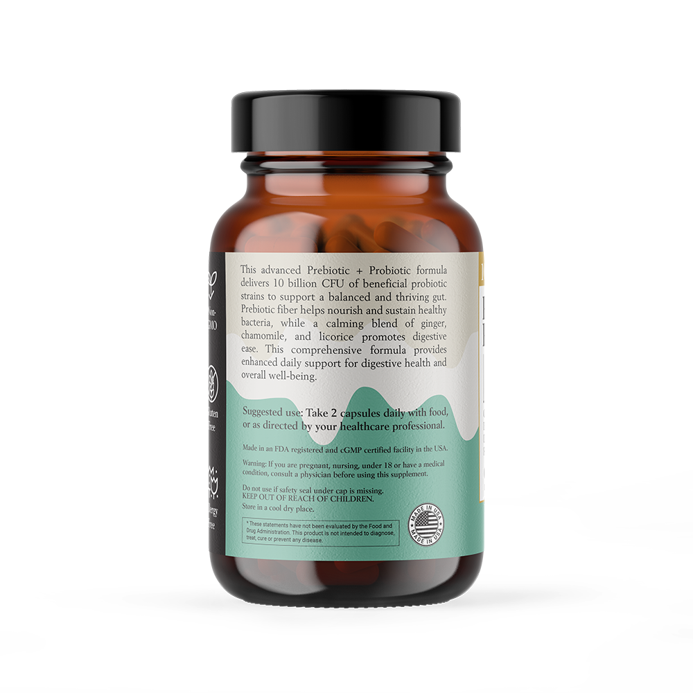 Prebiotic + Probiotic 10 Billion CFU 60ct Capsules