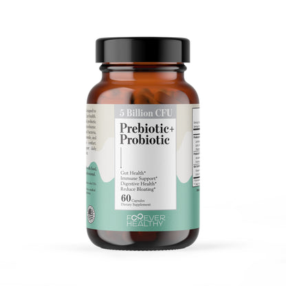 Prebiotic + Probiotic 5 billion CFU 60ct Capsules