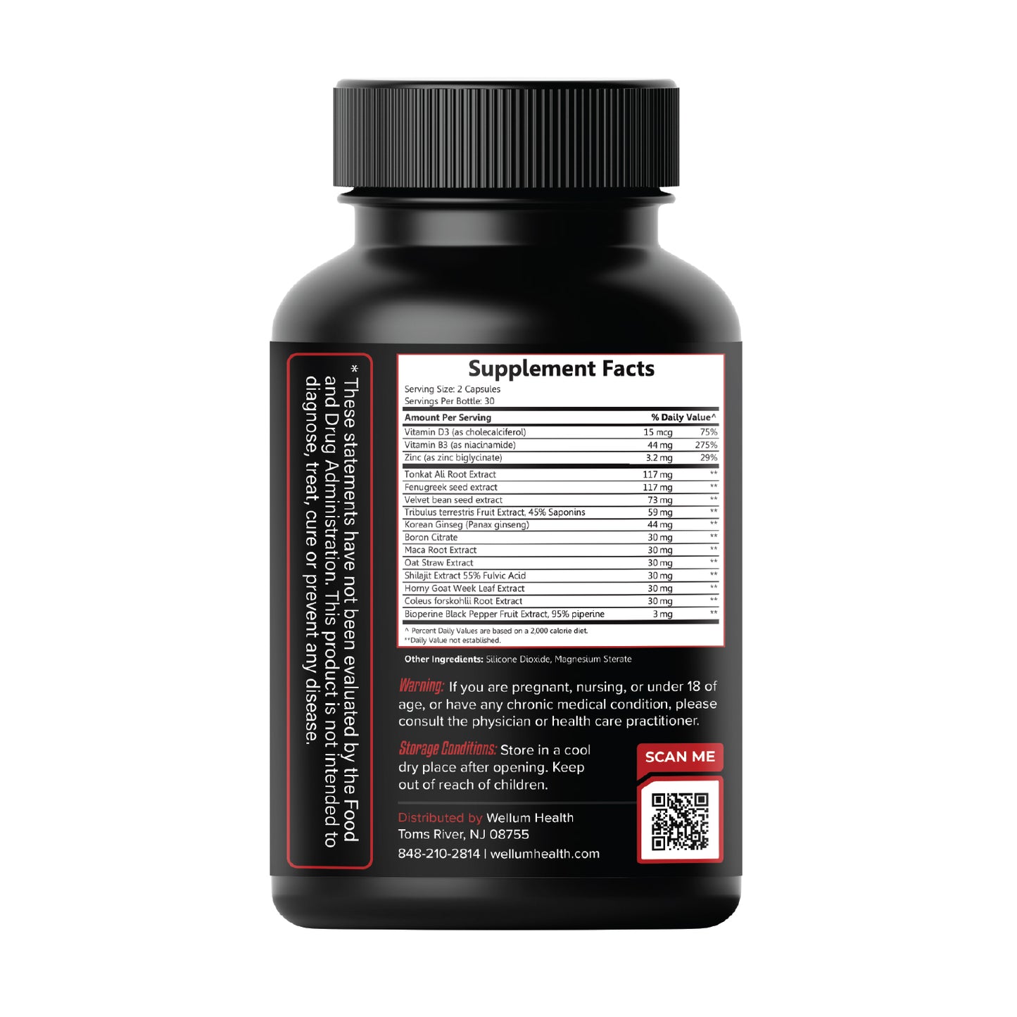 Primal Male - Total Multivitamin 60ct Capsules
