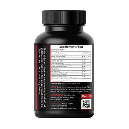 Primal Male - Total Multivitamin 60ct Capsules