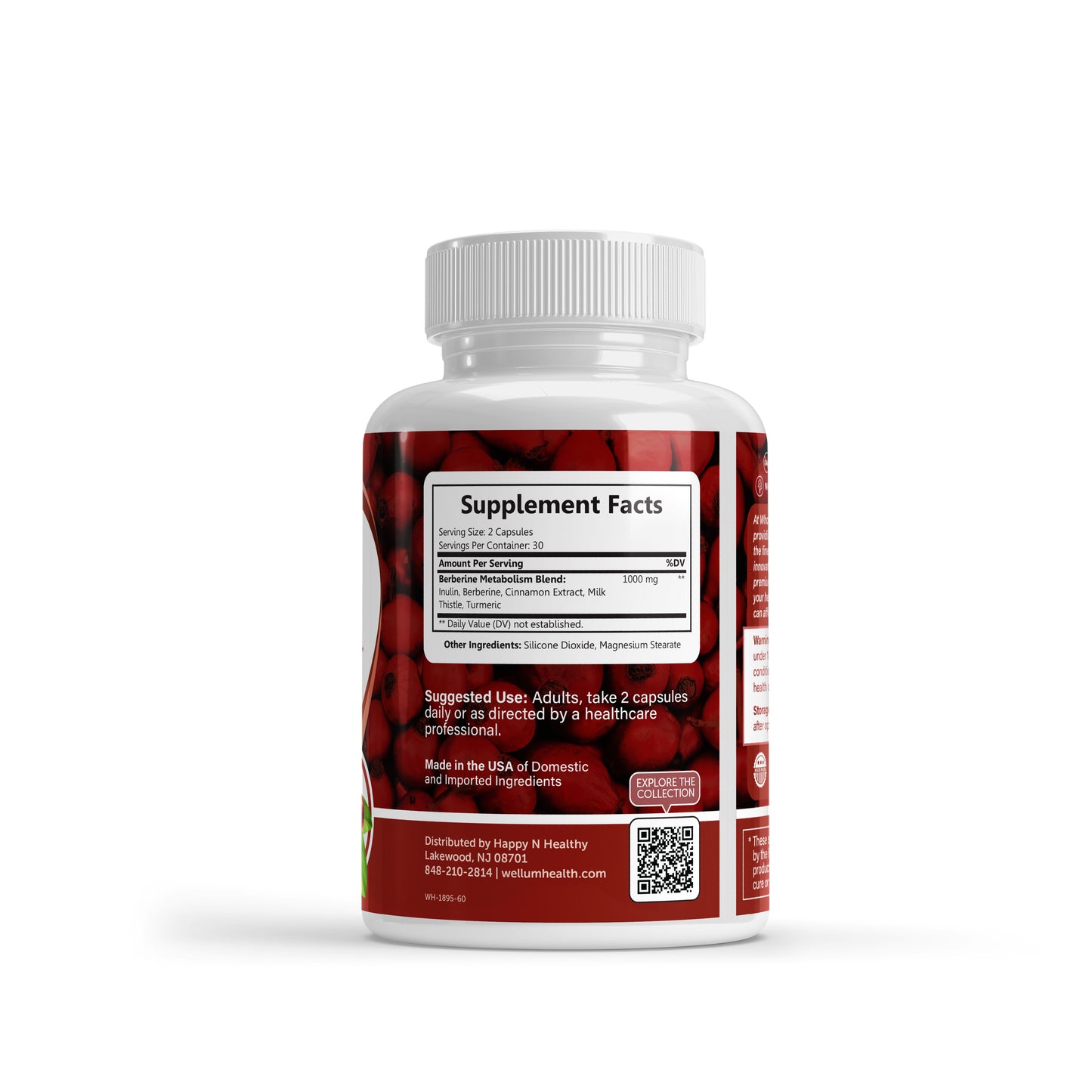 Berberine Balance 60ct Capsules