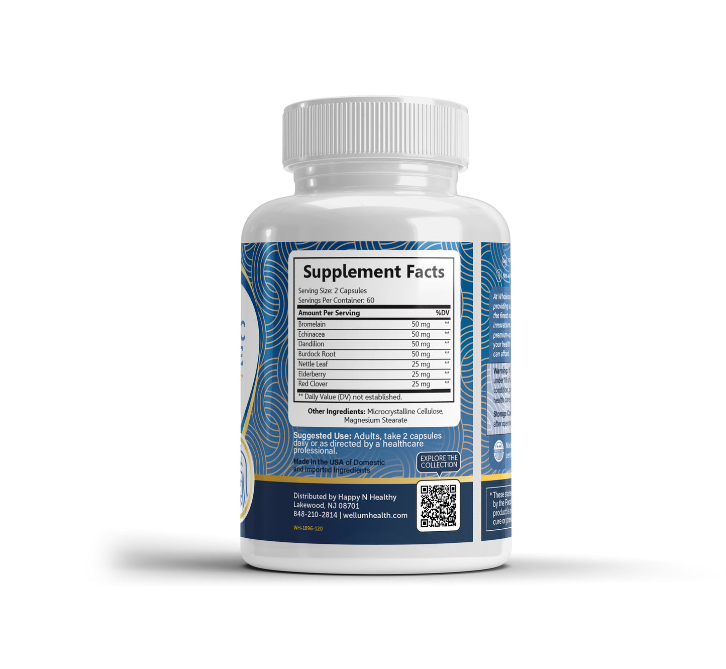 Lymphatic Drainage 120ct Capsules
