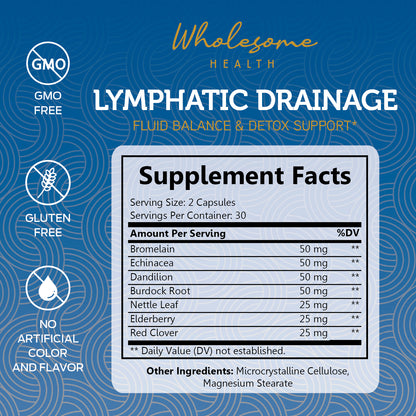 wholesome health lymphatic drainage