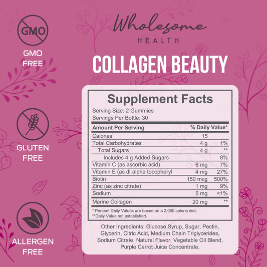 Collagen 60ct Gummies