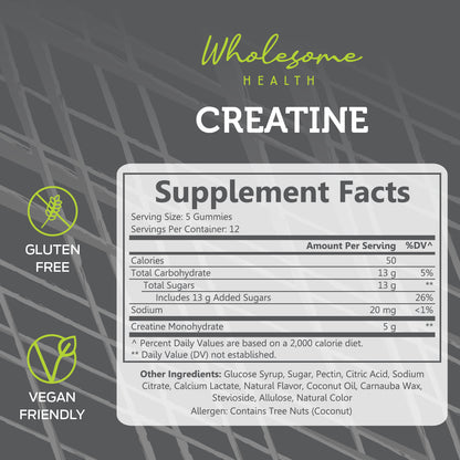 Creatine 60ct Gummies