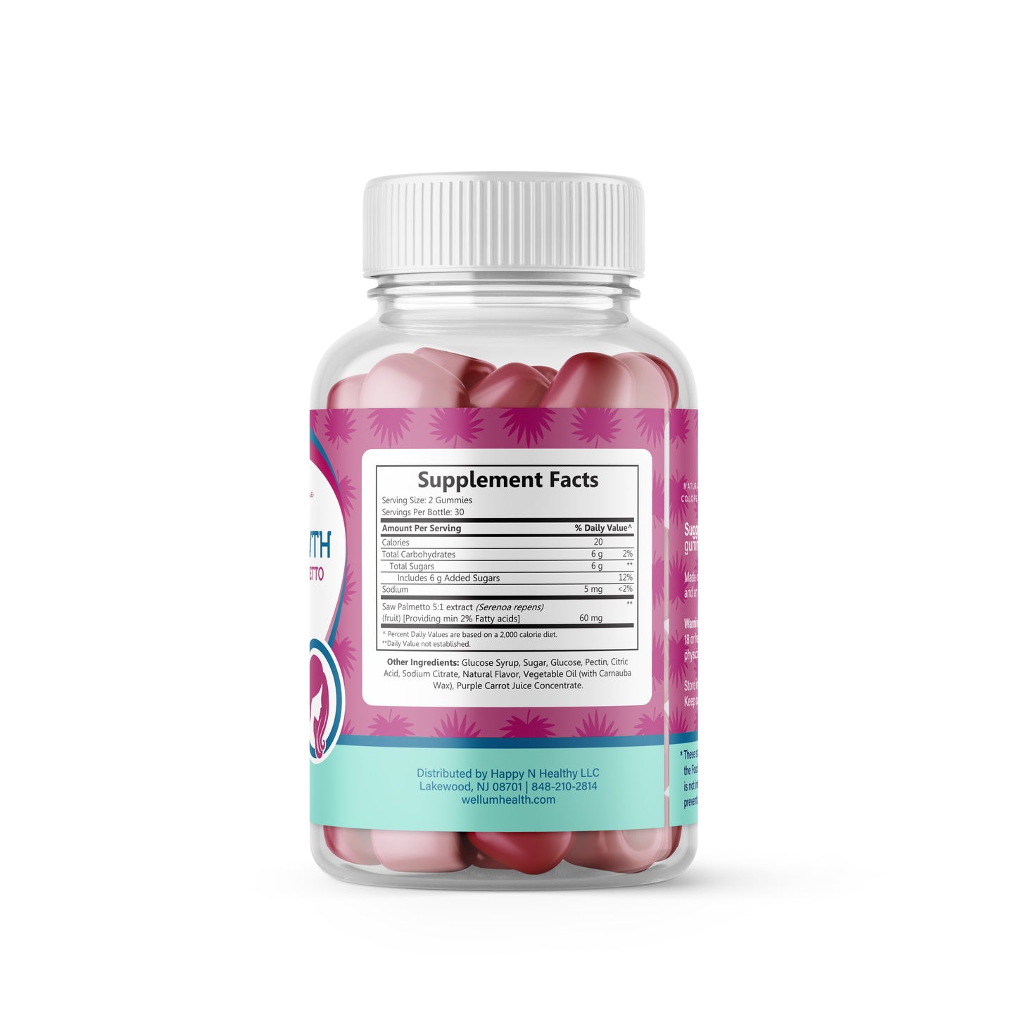 Hair Growth 60ct Gummies