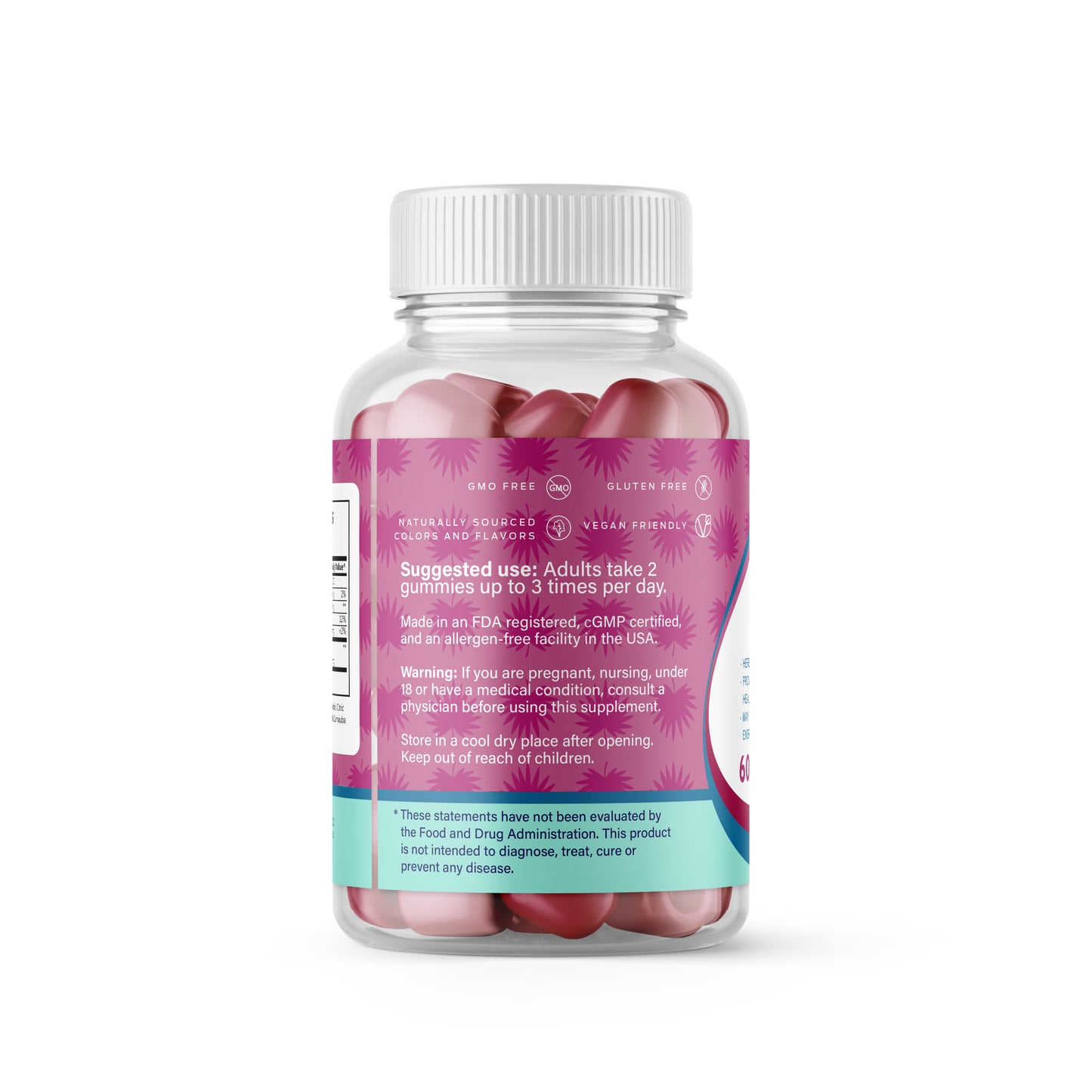 Hair Growth 60ct Gummies