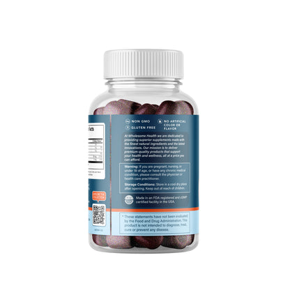 wholesome health zinc gummies side